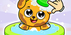 🐶 Cute Baby Pet Care: Shower Love on Your Puppy in Kids Games🎯